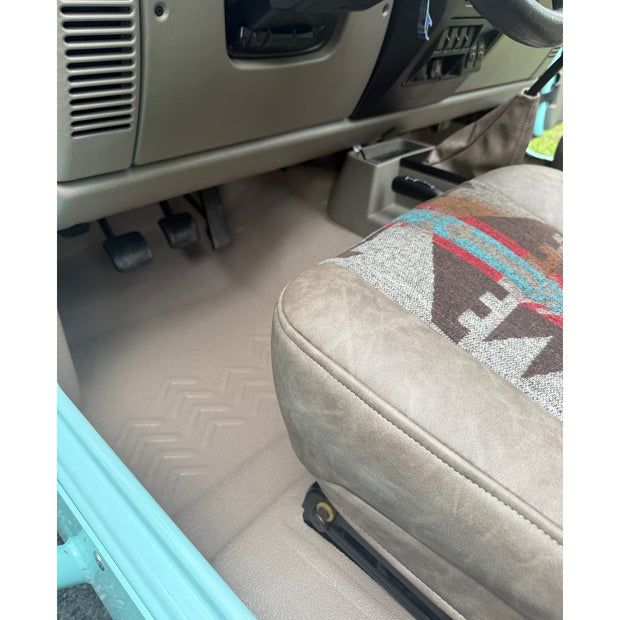 Front & Rear Flooring - 98-06 Wrangler TJ (2Dr)