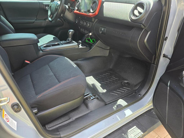 Front & Rear Flooring - 2016-23 Toyota Tacoma (Double Cab)