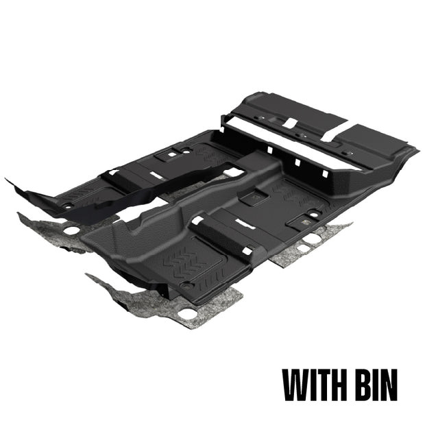 Front & Rear Flooring - 2016-23 Toyota Tacoma