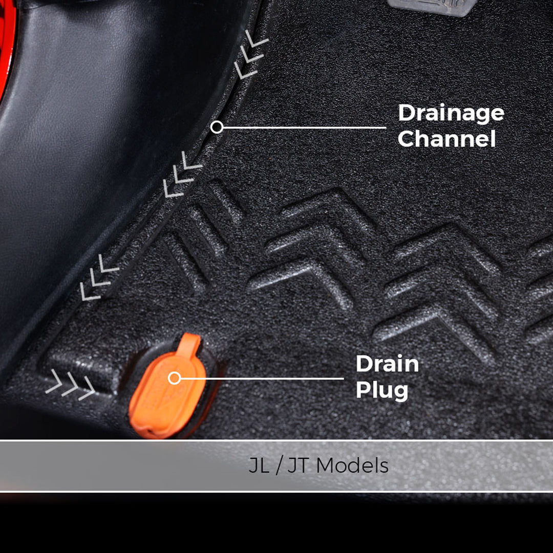Front Flooring - 20-Current Gladiator JT (4Dr) – Armorlite